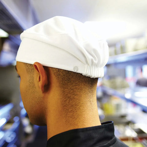 Chef Works DFAO-BLK-0 Cool Vent Chef's Beanie Hat