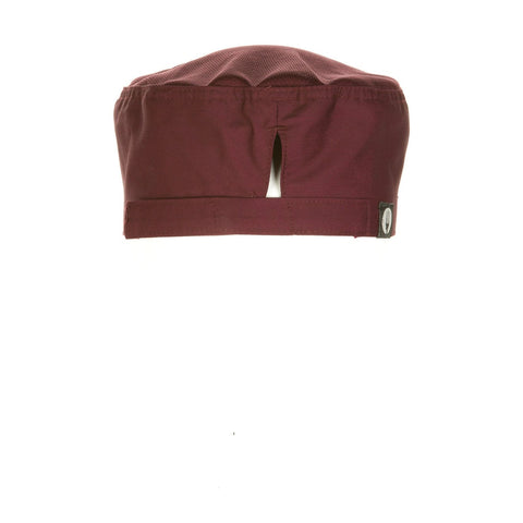 Chef Works DFCVMER0 Cool Vent Beanie - Merlot