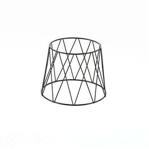 American Metalcraft DPS797 Black Drum Pizza Stand, Wrought Iron