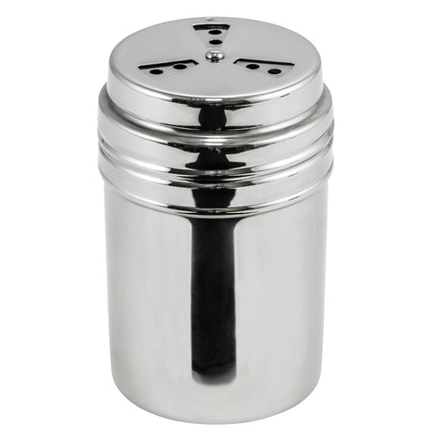 Winco DRG-8P 8 oz Adjustable Shaker Dredge, Stainless Steel Mirror Finish