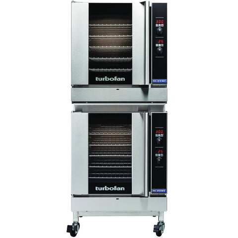 Moffat DSKG32C Turbofan Double Stacking Kit with Caster Base Stand for G32 Convection Ovens