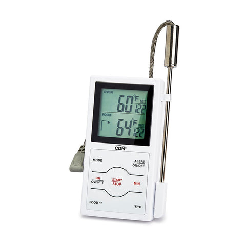CDN DSP1-W Dual-Sensing Probe Thermometer and Timer