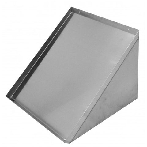GSW USA DT-WS2442 Wall-Mounted Slanted Glass Rack Shelf