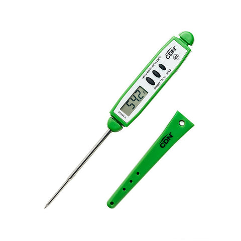 CDN DT450X-G ProAccurate Waterproof Digital Pocket Thermometer, Green