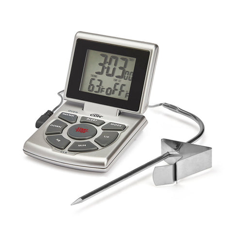 CDN DTTC-S Combo Probe Thermometer, Timer & Clock