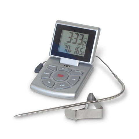 CDN DTTC-S Combo Probe Thermometer, Timer & Clock