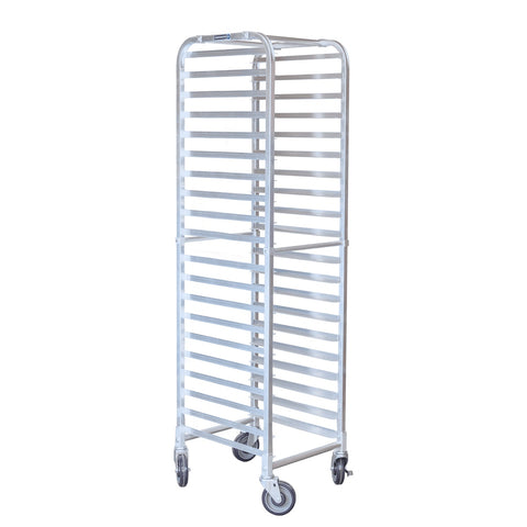 Enhanced SS & Equipment E-ASTPR-20KD Steam Table Pan Rack - 20 Pan Capacity, Aluminum, KD