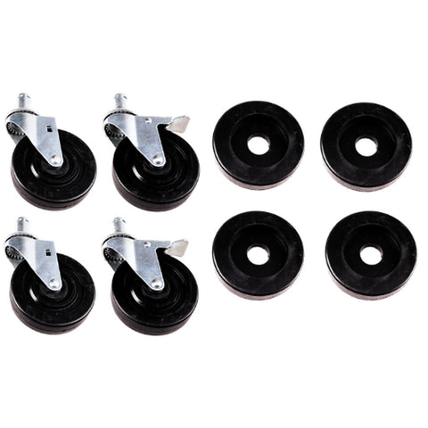 Enhanced Wire Shelving E-CA5SBR 5" Caster Set for Wire Shelving