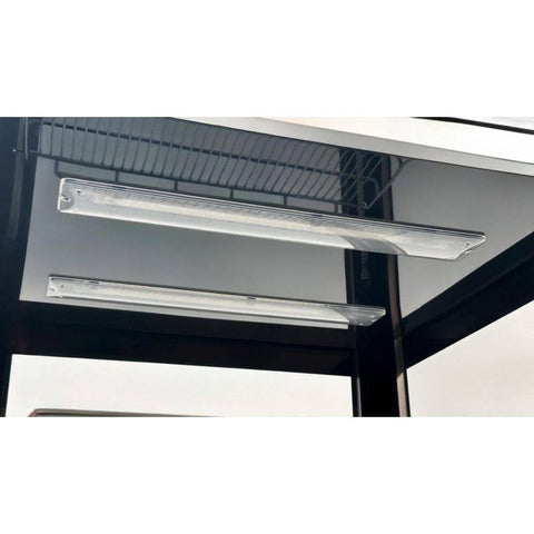 Enhanced Display Cases E-CL-400-2 Enhanced 4-Side Glass Refrigerated Display Case, 400L