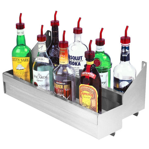 Enhanced SS & Equipment E-DSR3-24B Double Speed Rail, 8"x24"x10-1/2"H, Stainless Steel
