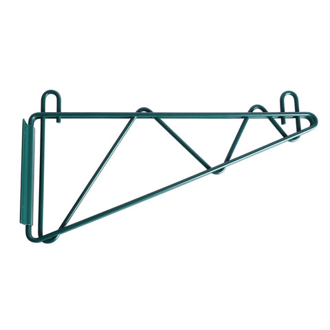 Enhanced Wire Shelving E-EGBR-18SDWM 18" Single Wall Mount Bracket, Epoxy Coated