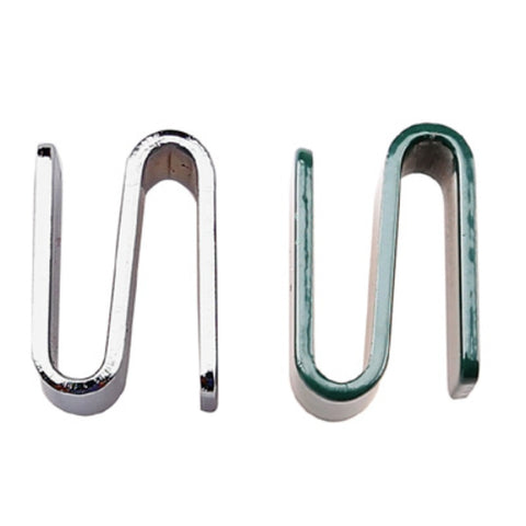 Enhanced Wire Shelving E-GSH-C Chrome S-Hook for Wire Shelving, 2-Pack