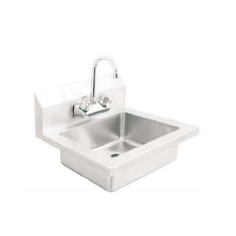 Enhanced Stainless Steel E-HS-17FB 17" Wall Mount Hand Sink
