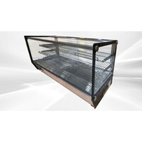 Enhanced Display Cases E-HW-200 47" Countertop Hot Food Showcase with 3 Adjustable Shelves