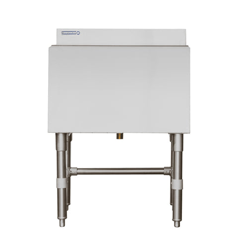 Enhanced SS & Equipment E-IB183612 36" Under Bar Ice Bin with 3" Backsplash