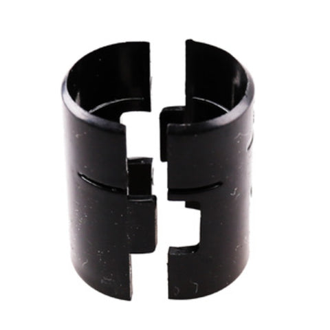 Enhanced Wire Shelving E-SC-4PB Split Sleeves Black 4-Pack