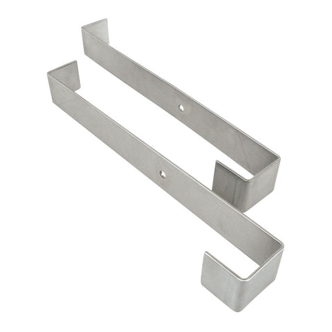Enhanced SS & Equipment E-SPH-3 Speed Rail Hanger, Two-Piece Stainless Steel Set