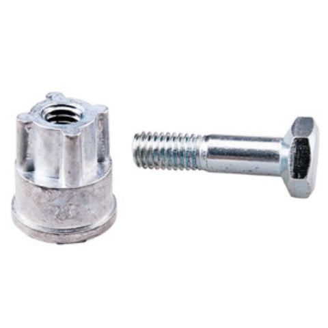 Enhanced Wire Shelving E-SPLZAF Zinc Alloy Leveling Foot for Shelf Post