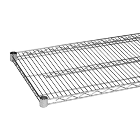 Enhanced SS & Equipment E-WS-1424 14" x 24" Stainless Steel Wall Mount Shelf with 2 Brackets