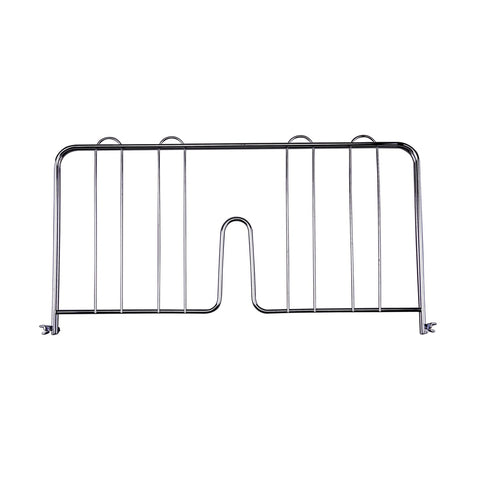 Enhanced Wire Shelving E-WSDIV18C Chrome Shelf Dividers, 18x8