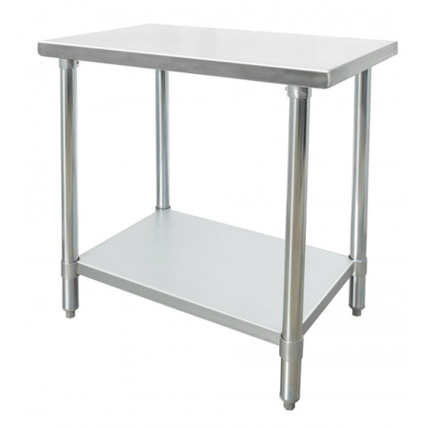 Enhanced SS & Equipment E-WTG-2418-418 Stainless Steel Worktable 24" x 18"