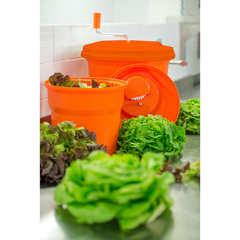 Dynamic USA E001 Professional Manual Salad Spinner (2.5 Gallon)