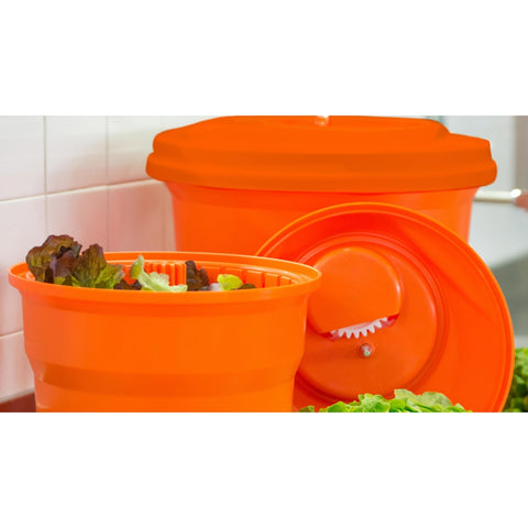 Dynamic USA E007 Manual Salad Spinner, 1.25 Gallon