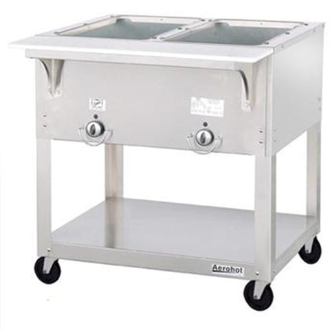 Duke Manufacturing E304SW-208 Aerohot Electric 4-Well Sealed Hot Food Station, 58-3/8 in