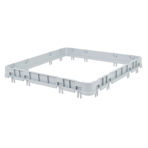 Cambro E3151 Full-Size Open Camrack Glass Rack Extender, Soft Gray