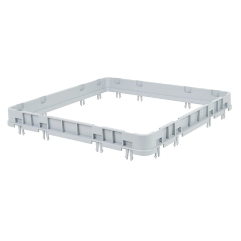 Cambro E3151 Full-Size Open Camrack Glass Rack Extender, Soft Gray