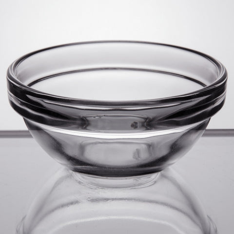 Cardinal Arcoroc E9156 Stackable 2.75 oz. Glass Ingredient Bowl