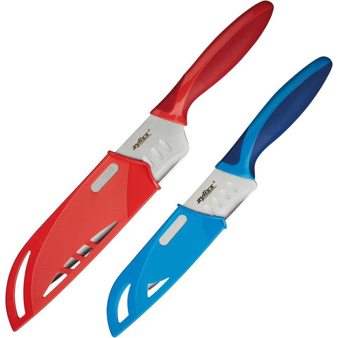 Zyliss E920190U 2-Piece Santoku Knife Set with Blade Guards