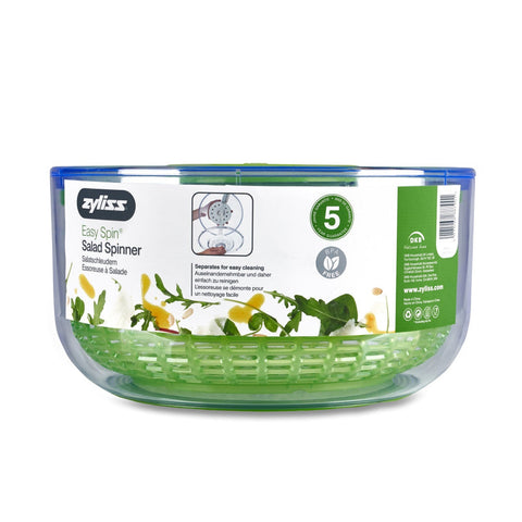 Zyliss E940001U 10" Easy Spin Salad Spinner