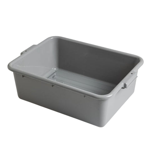 Cresco Resco EBT-2015-7GY Grey Bus Tub 20 x 15 x 7
