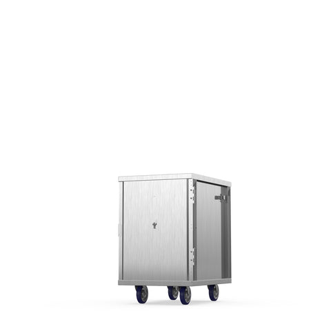Winholt EC1816-C Aluminum Enclosed Transport Cabinet, Holds 16 18" x 26" Pans