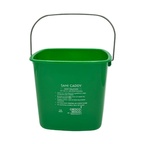 Cresco Resco Smallwares ECB-3G Green 3 Qt Cleaning Pail