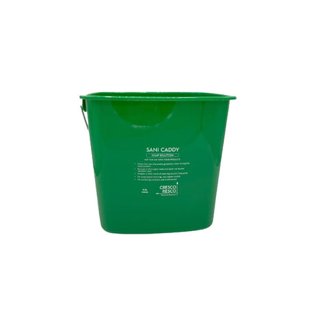 Cresco Resco Smallwares ECB-6G Green 6 Qt Cleaning Pail