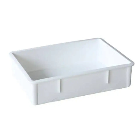 Cresco Resco EDB6W DBOX-6 White Dough Box, 25-1/2" x 17-1/2" x 6"