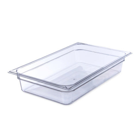 Cresco Resco EFP14C Full Size 4" Deep Clear Polycarbonate Food Pan