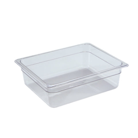 Cresco Resco EFP24C Half-Size 4-Inch Deep Clear Poly Food Insert Pan