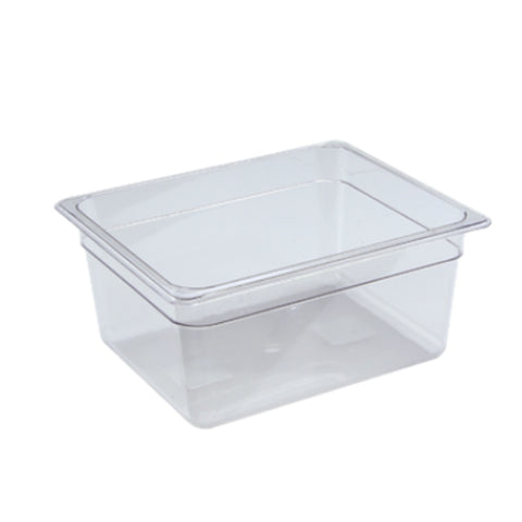 Cresco Resco EFP26C 1/2 Size 6" Deep Clear Polycarbonate Insert Pan