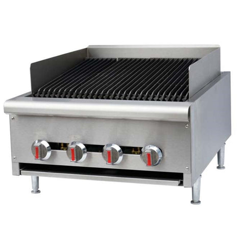 Enhanced Gas Equipment EHDCB-60 60" Radiant Gas Charbroiler, 200,000 BTU
