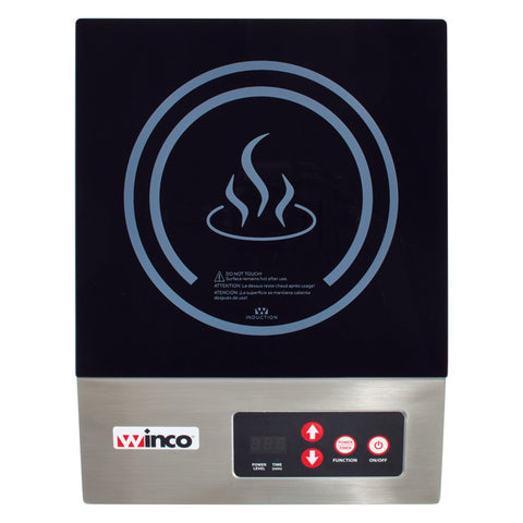 Winco EIC-400E Countertop Induction Cooker, 1800W