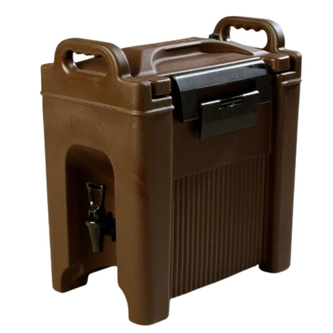 Cresco Resco EIDD-2BR Insulated Beverage Dispenser, 2.5-Gallon, Brown
