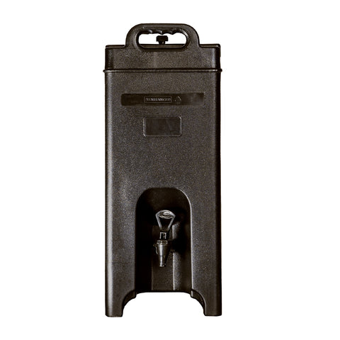 Cresco Resco EIDD-5BLK Enhanced Insulated Drink Dispenser, 5-Gallon, Black