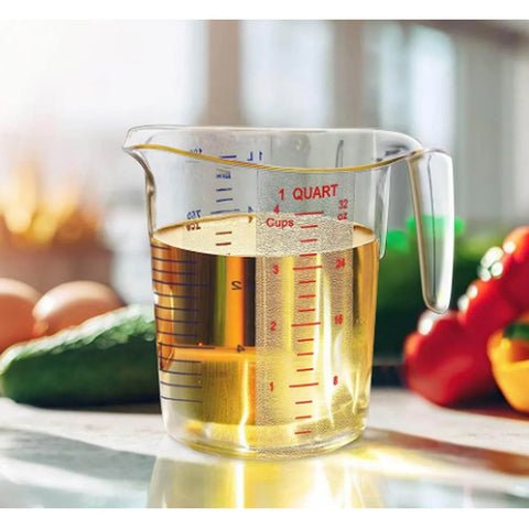 Cresco Resco EMC-1C Enhanced Measuring Cup, 1 Cup / 250 mL, Clear