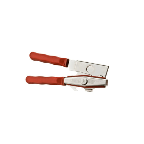 Enhanced Parts & Accessories EN1507 Enhanced Swing Can Opener with Red Silicone Grip Handle