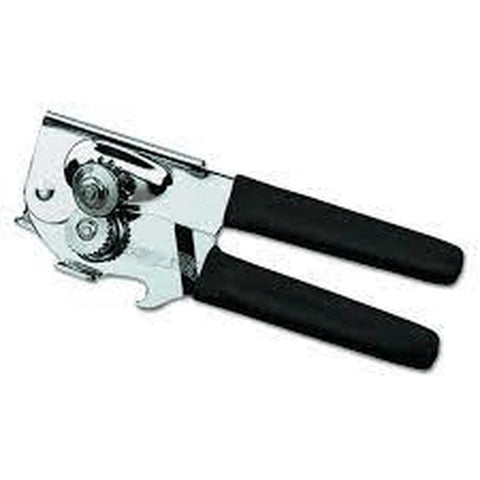 Enhanced Parts & Accessories EN407BK Swing Can Opener with Black Comfort Grip Handle