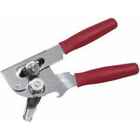 Enhanced Parts & Accessories EN407RD Swing Can Opener with Red Grip Handle
