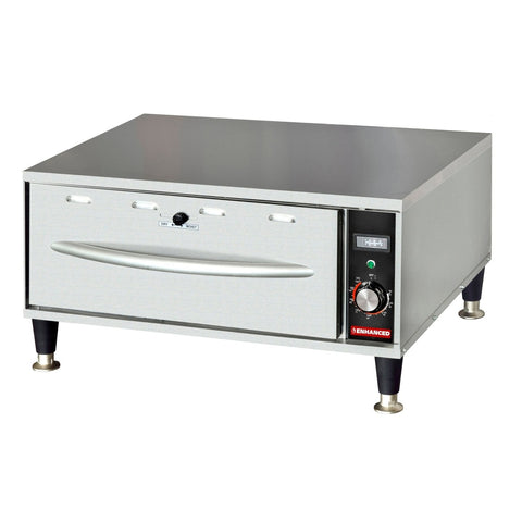 Enhanced Parts & Accessories ENDW-1-1 Single Drawer Freestanding Food Warmer, 120V